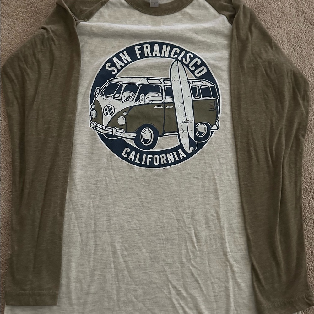San Francisco Graphic Raglan Tee